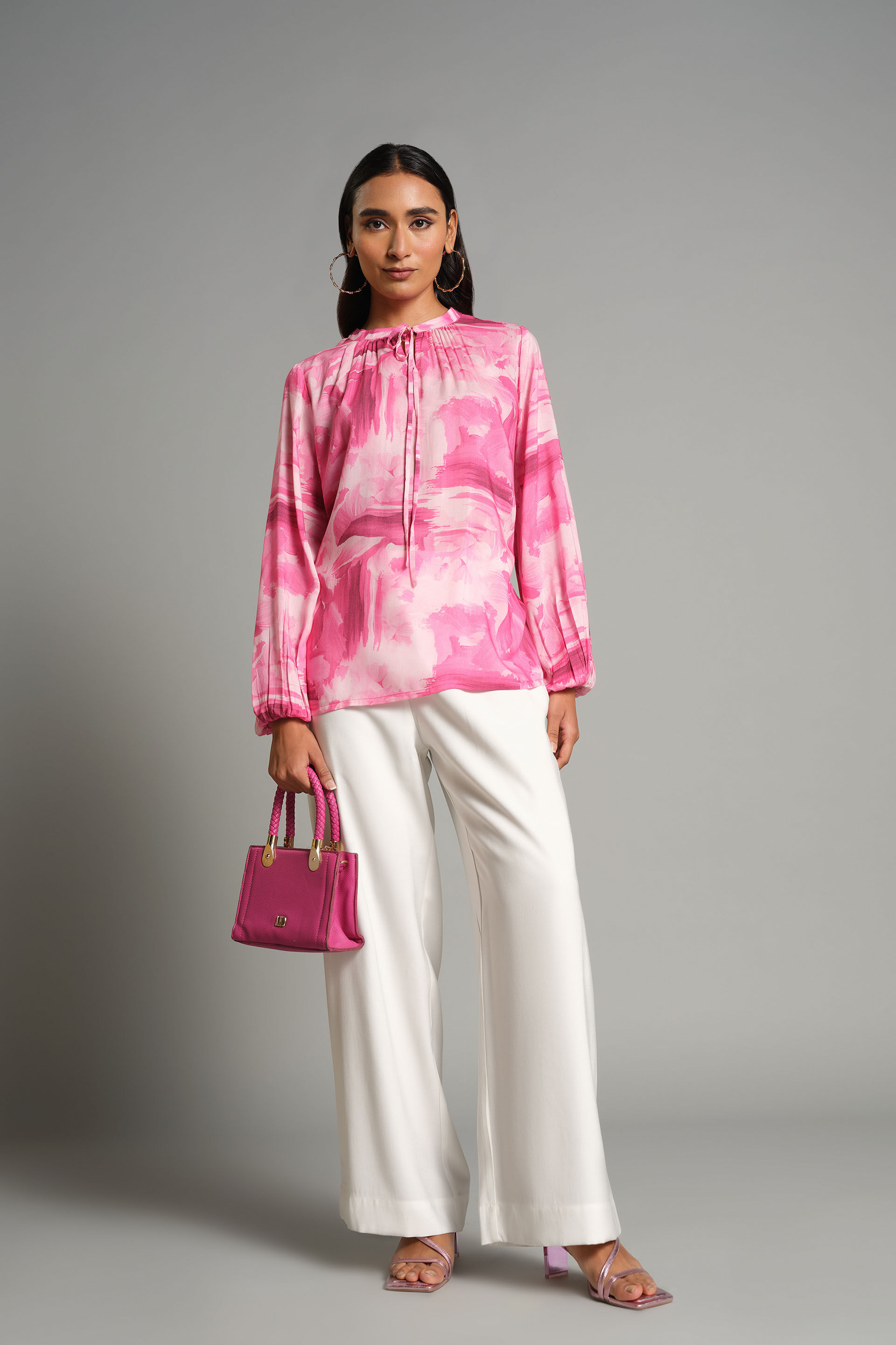 Petal Bloom Top, Pink, image 3